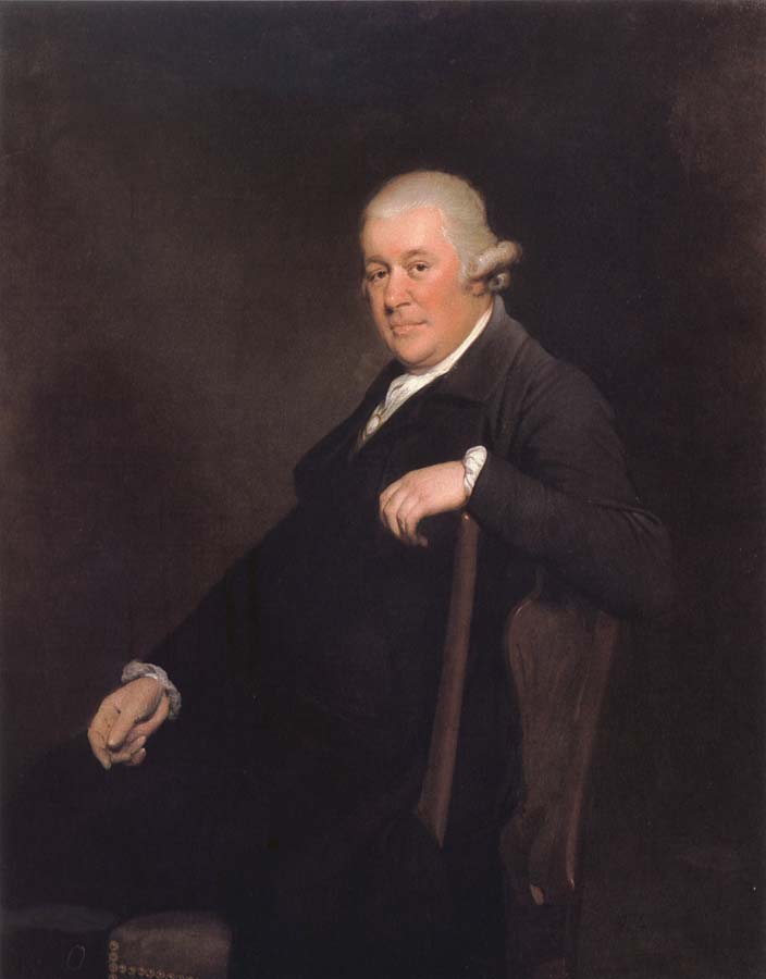 Joseph Wright Portrait of the Reverend Basil Bury Beridge